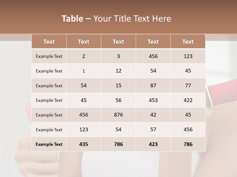Pose Bodycare Energy PowerPoint Template