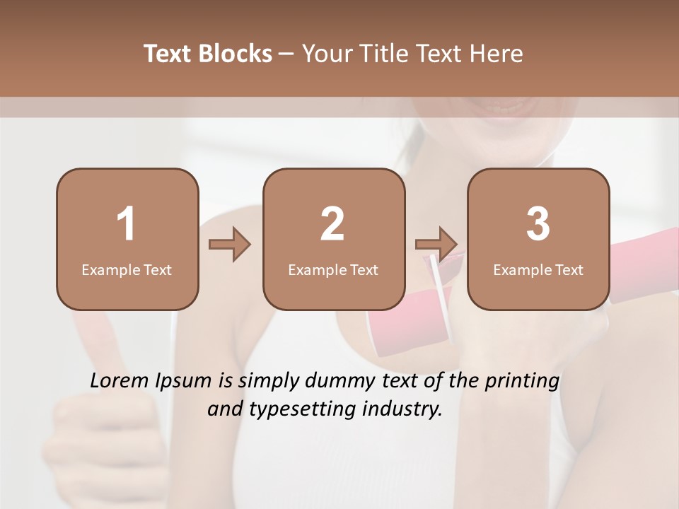 Pose Bodycare Energy PowerPoint Template
