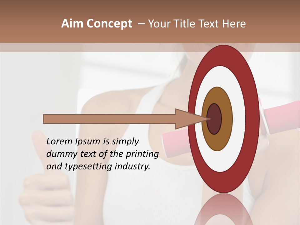 Pose Bodycare Energy PowerPoint Template