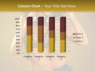 Bronzed Female Sexy PowerPoint Template