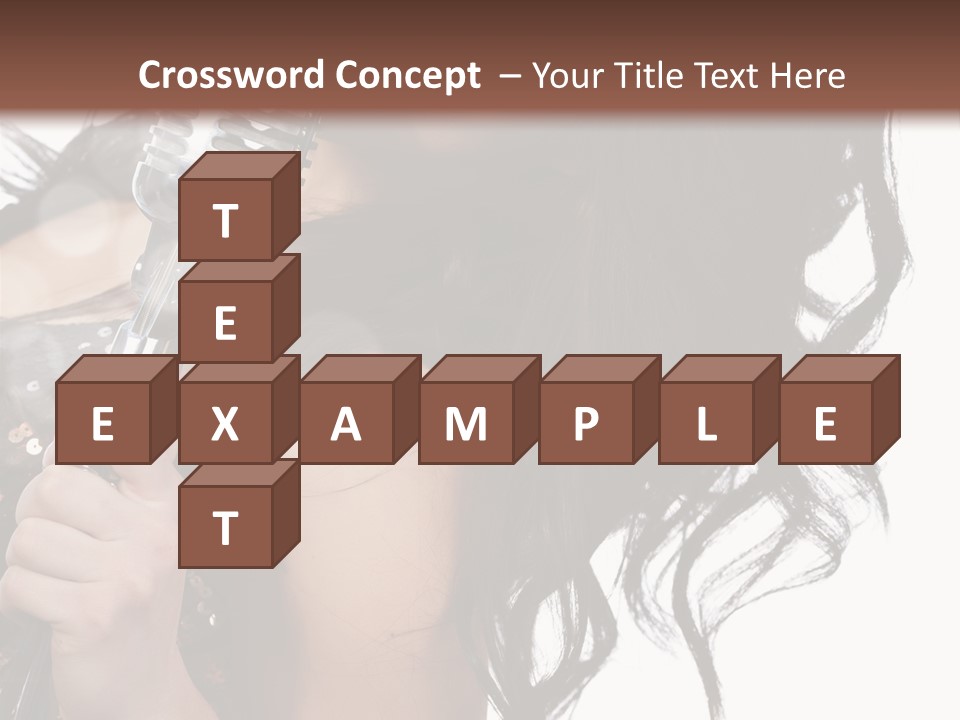 Mouth Karaoke Female PowerPoint Template