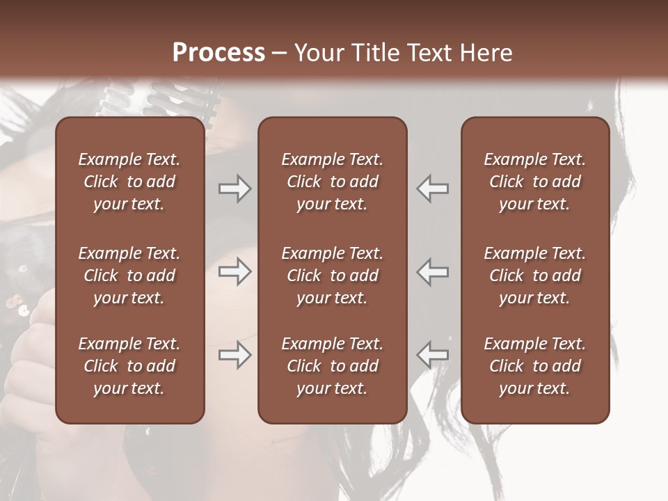 Mouth Karaoke Female PowerPoint Template