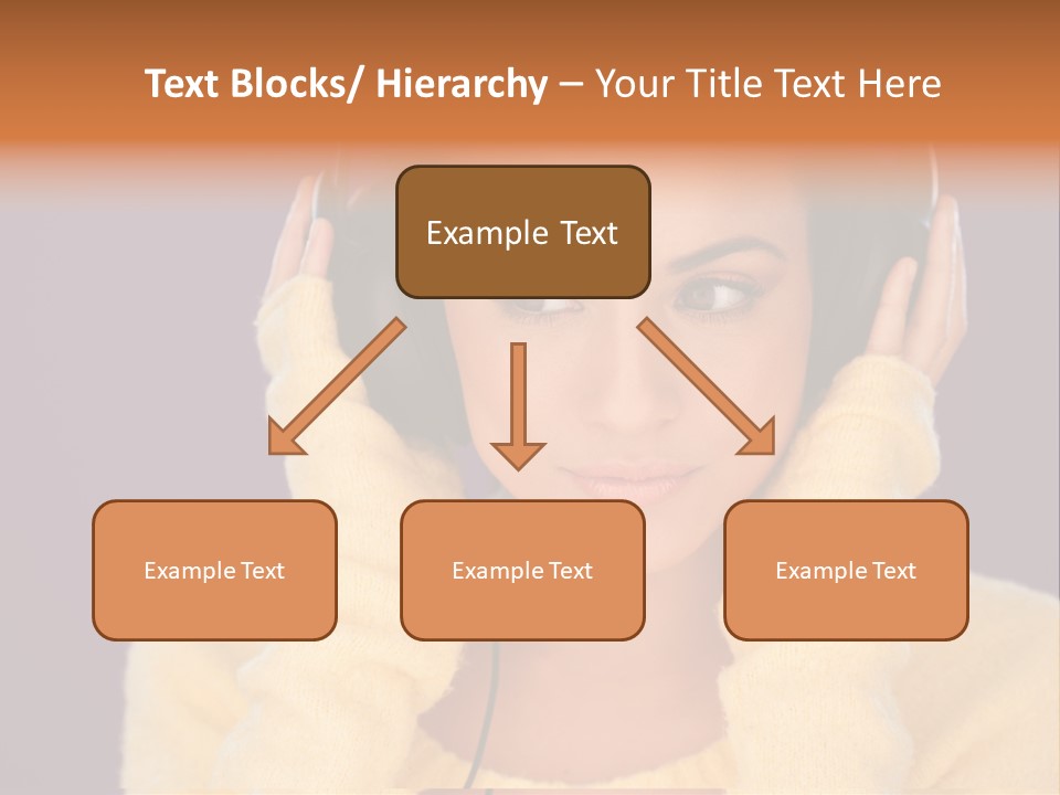 Purple Listen Music PowerPoint Template