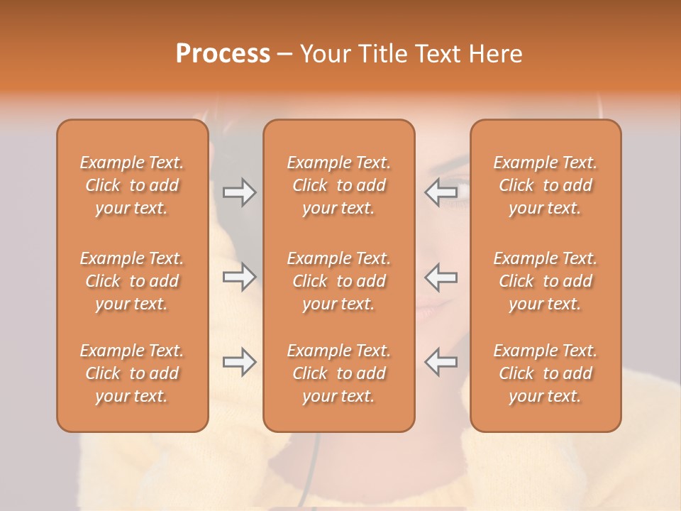 Purple Listen Music PowerPoint Template