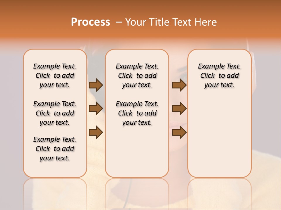 Purple Listen Music PowerPoint Template
