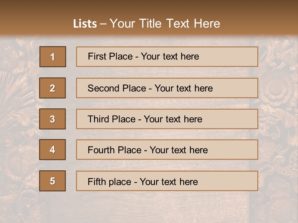 Natural Template Retro PowerPoint Template