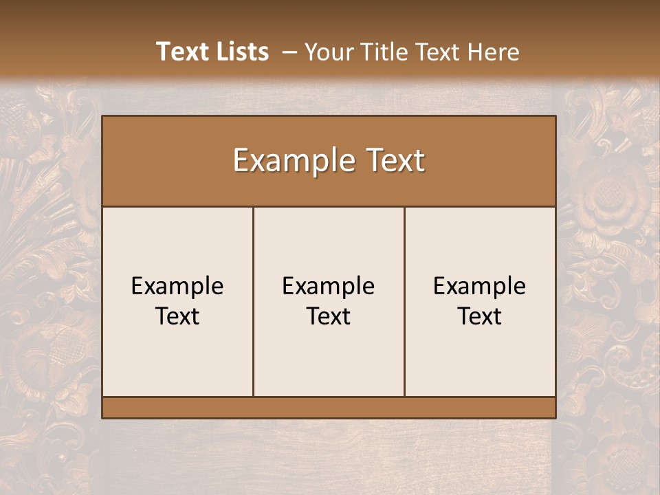 Natural Template Retro PowerPoint Template