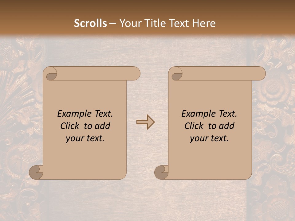 Natural Template Retro PowerPoint Template