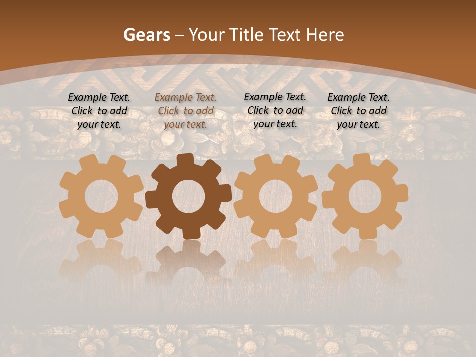 Retro Background Old PowerPoint Template