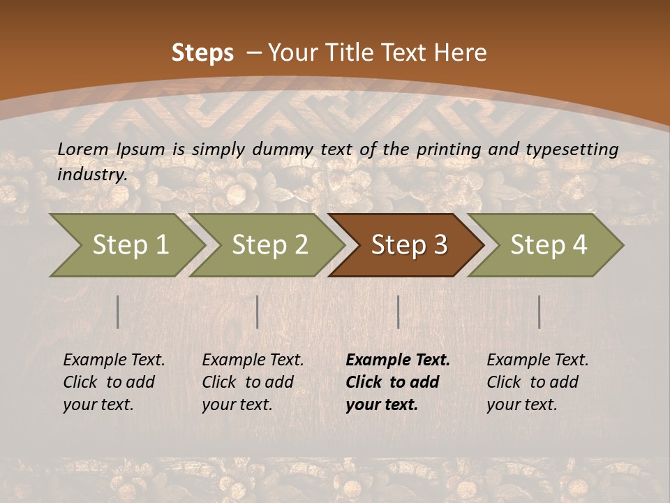 Retro Background Old PowerPoint Template