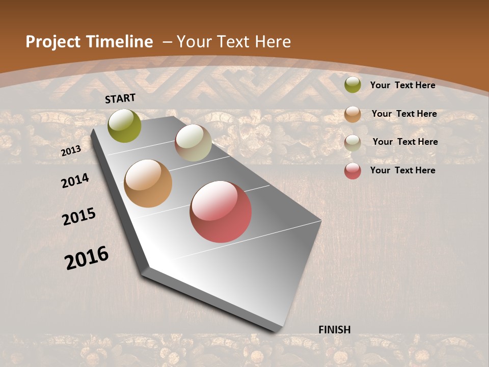 Retro Background Old PowerPoint Template