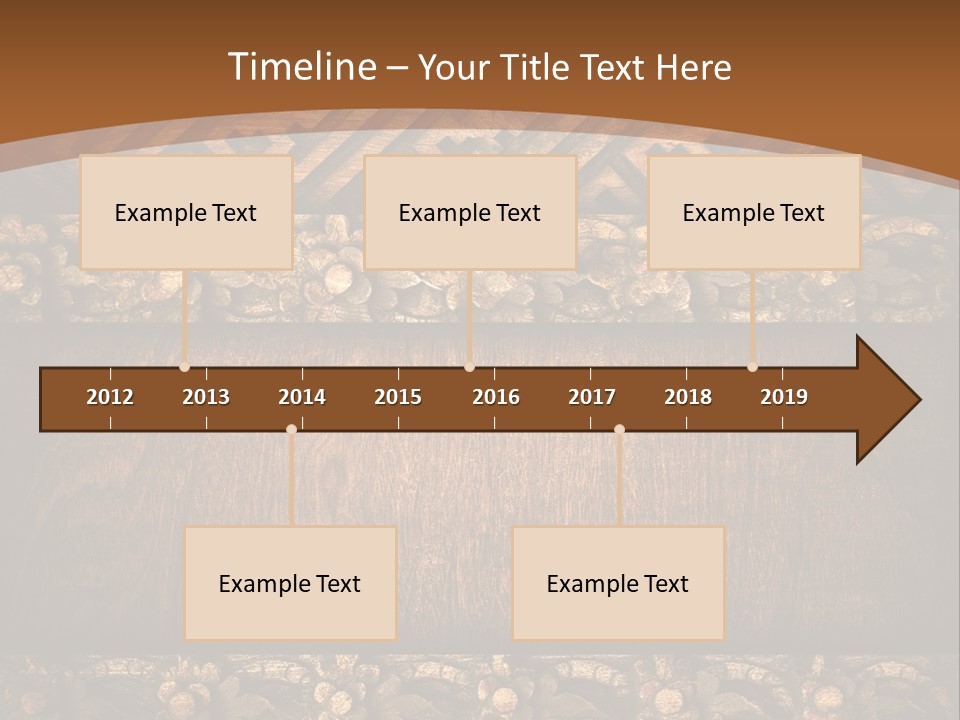 Retro Background Old PowerPoint Template