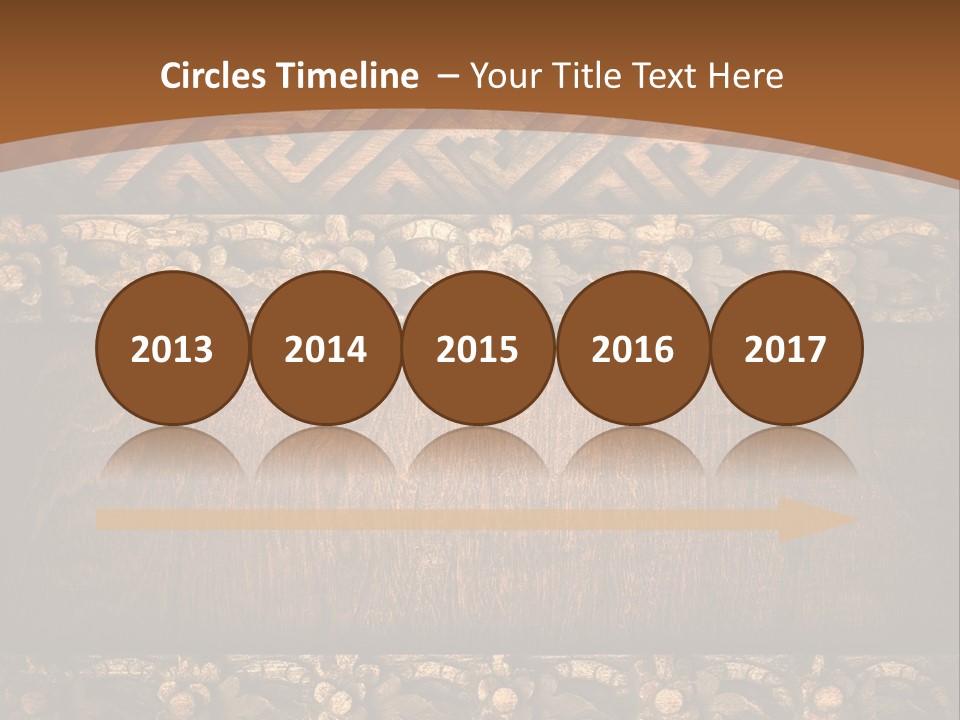 Retro Background Old PowerPoint Template