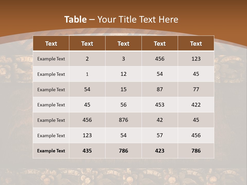 Retro Background Old PowerPoint Template