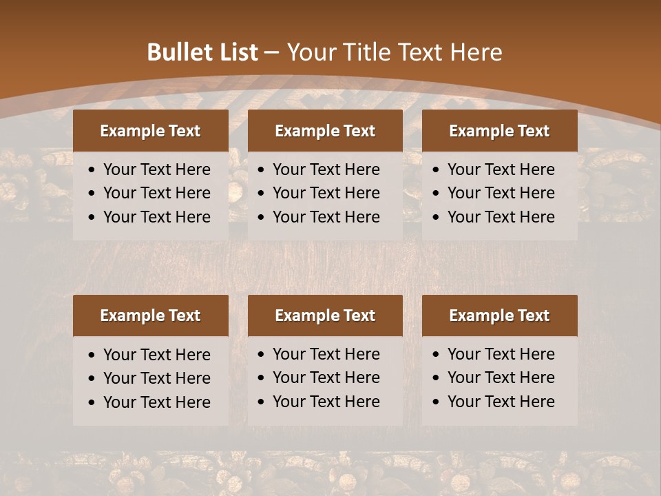 Retro Background Old PowerPoint Template