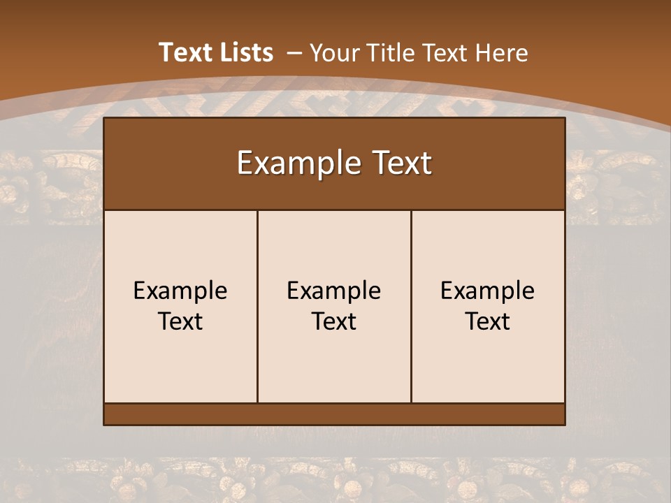 Retro Background Old PowerPoint Template
