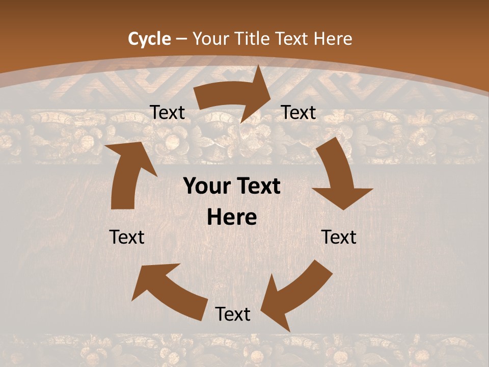Retro Background Old PowerPoint Template