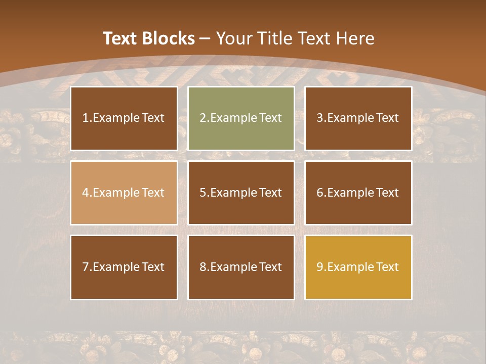 Retro Background Old PowerPoint Template