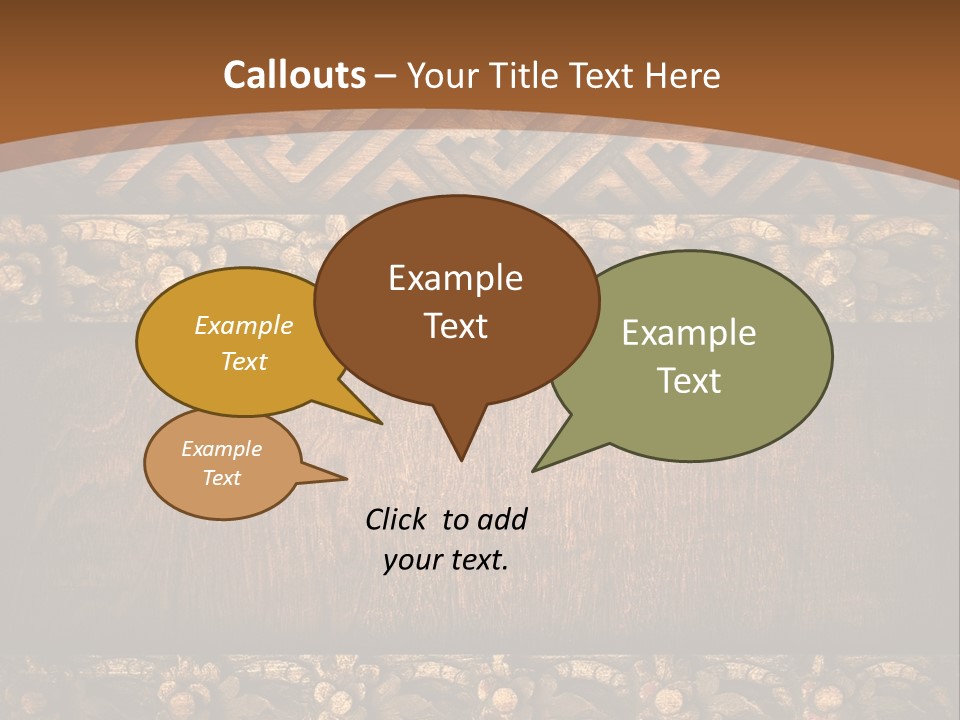 Retro Background Old PowerPoint Template