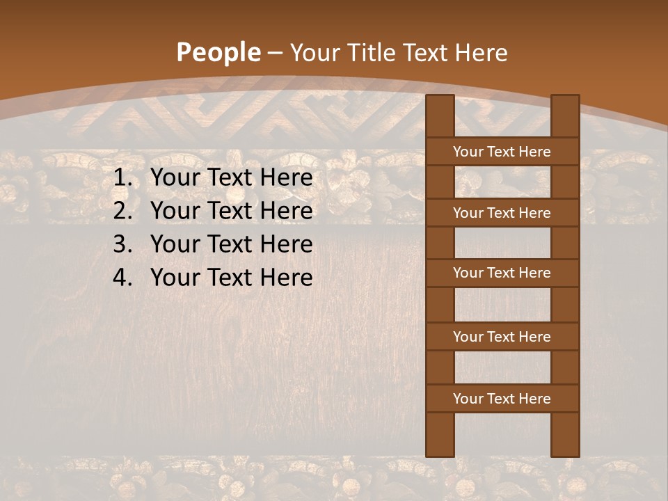 Retro Background Old PowerPoint Template