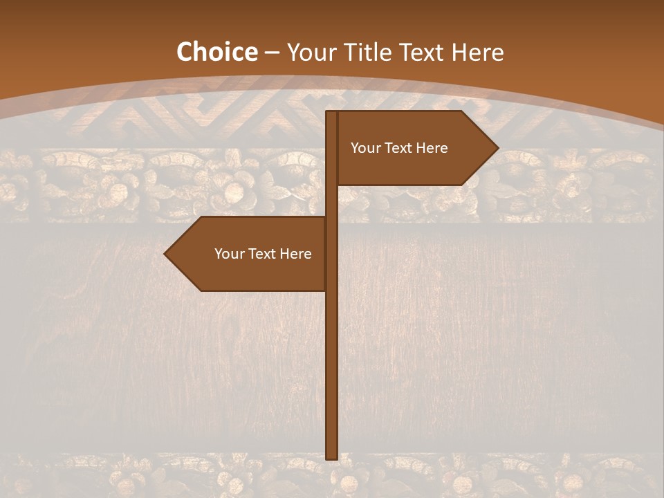 Retro Background Old PowerPoint Template