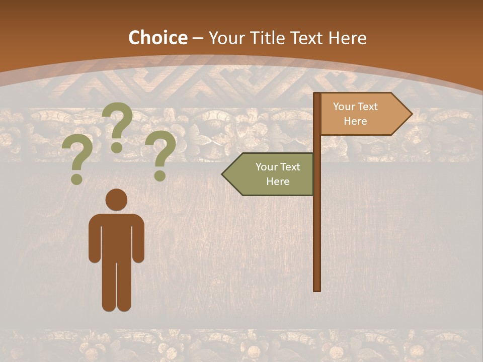 Retro Background Old PowerPoint Template