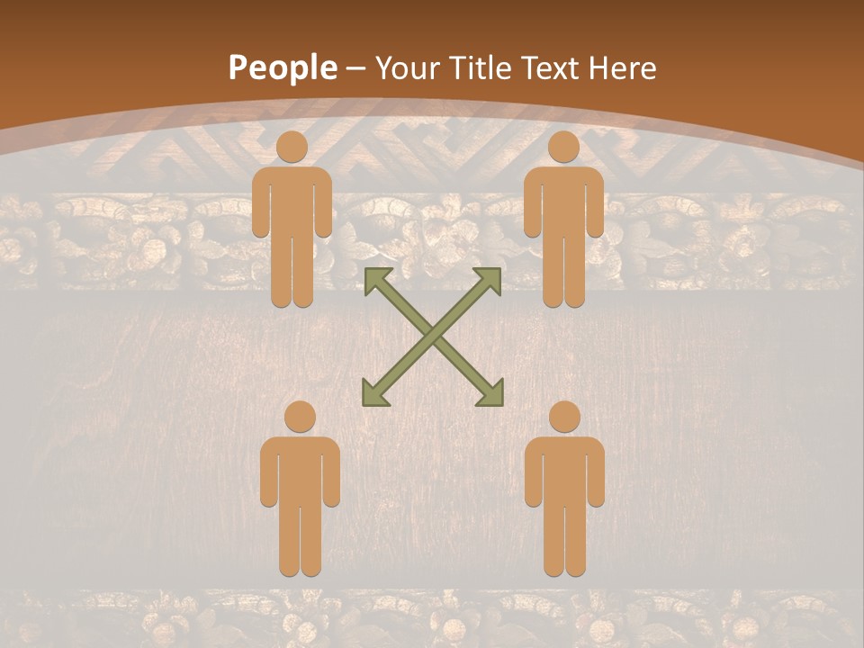 Retro Background Old PowerPoint Template