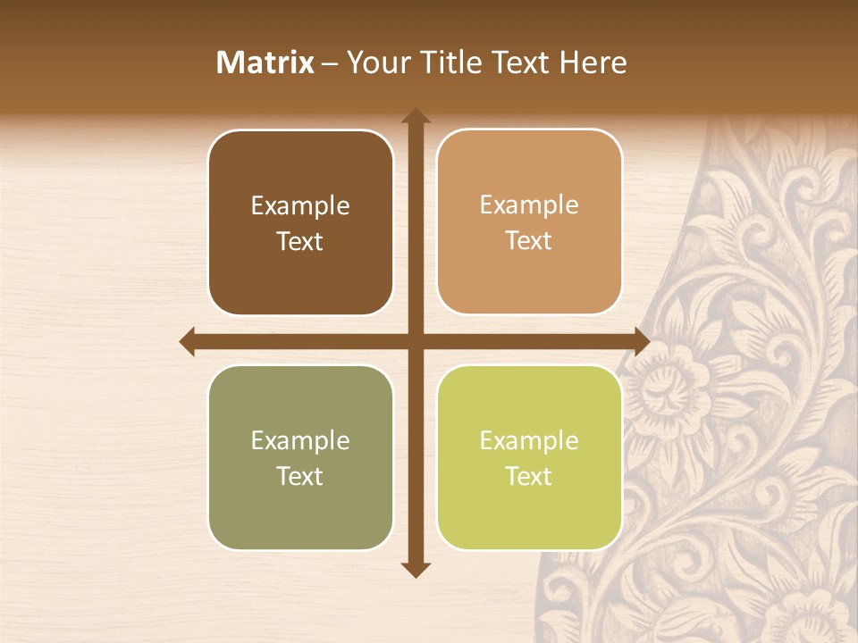 Antique Art Craft PowerPoint Template