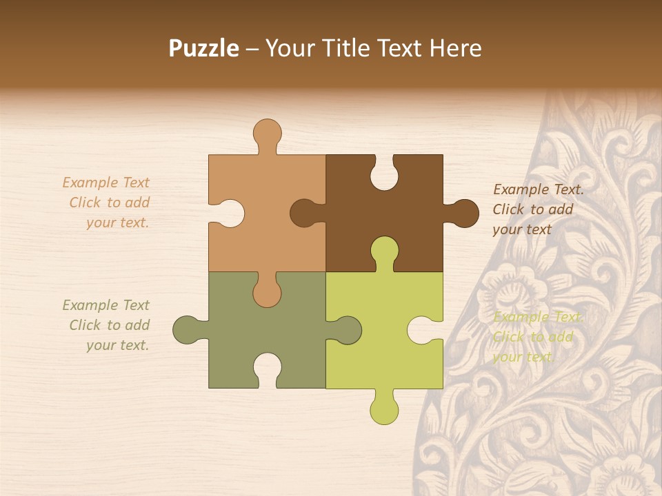 Antique Art Craft PowerPoint Template