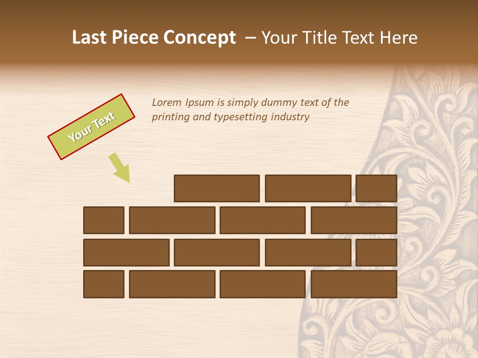 Antique Art Craft PowerPoint Template