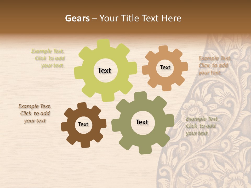 Antique Art Craft PowerPoint Template