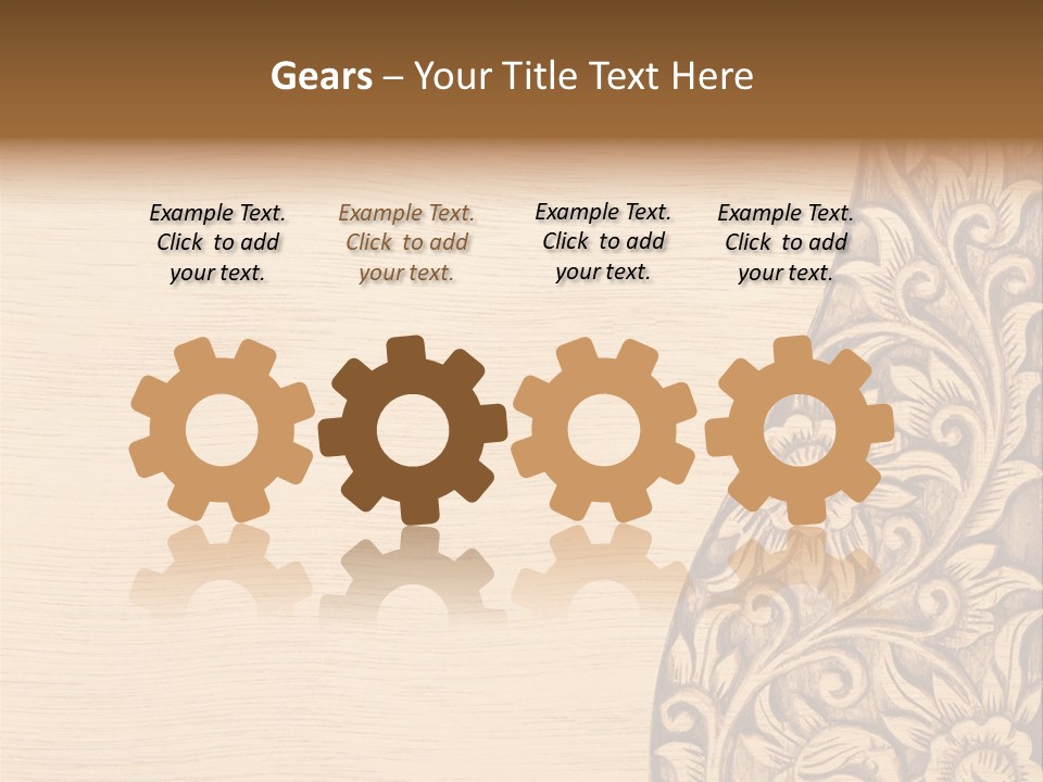 Antique Art Craft PowerPoint Template