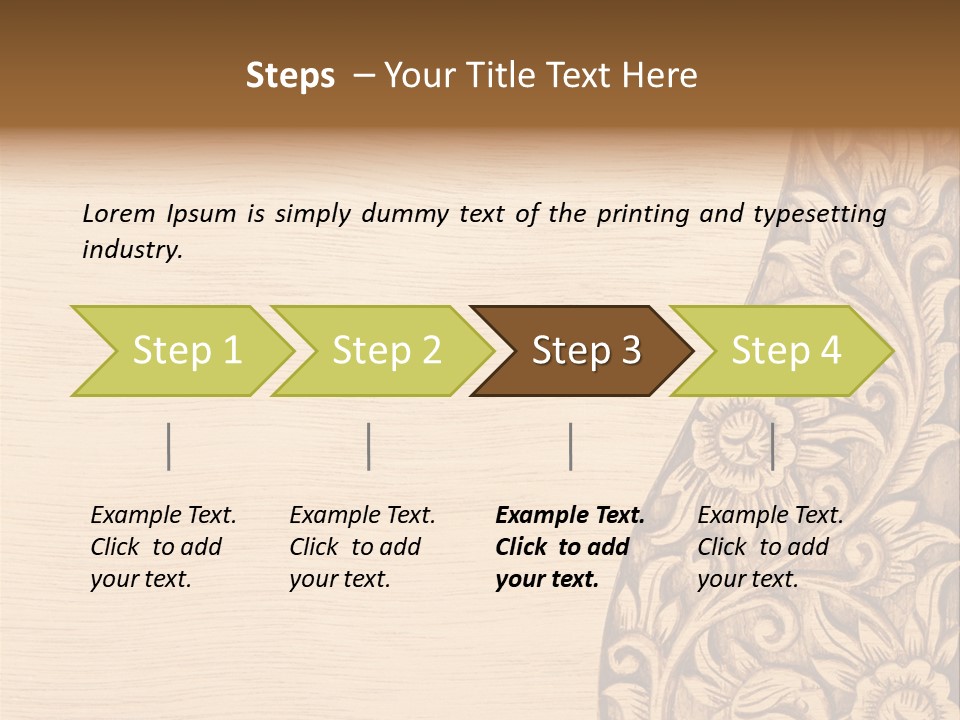 Antique Art Craft PowerPoint Template