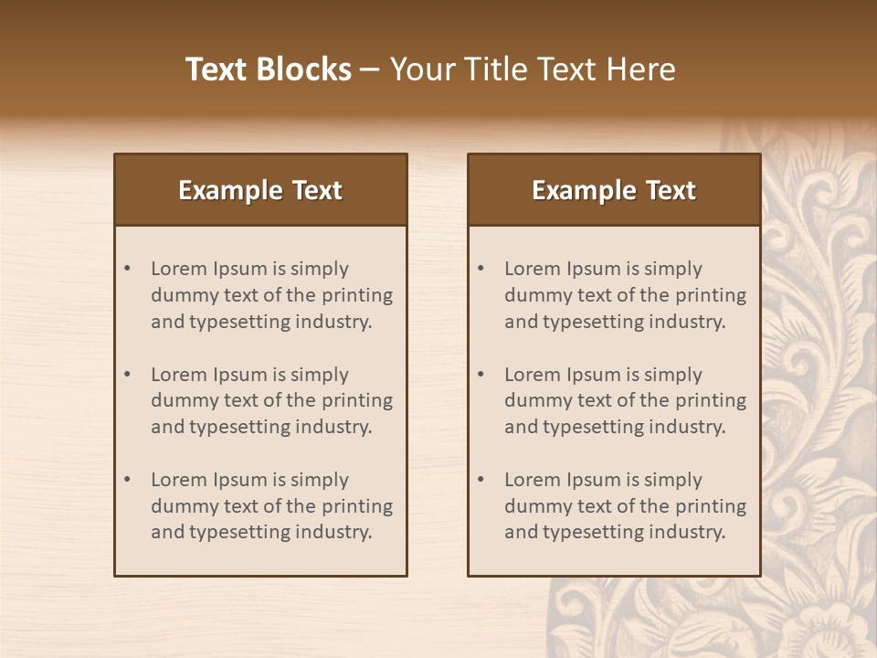 Antique Art Craft PowerPoint Template