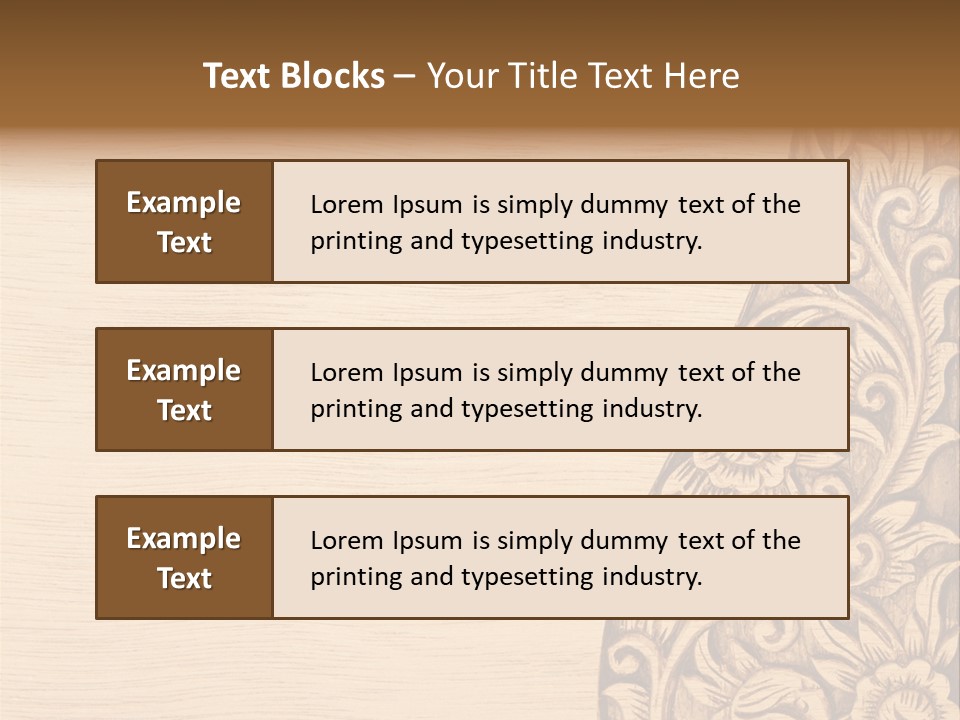 Antique Art Craft PowerPoint Template