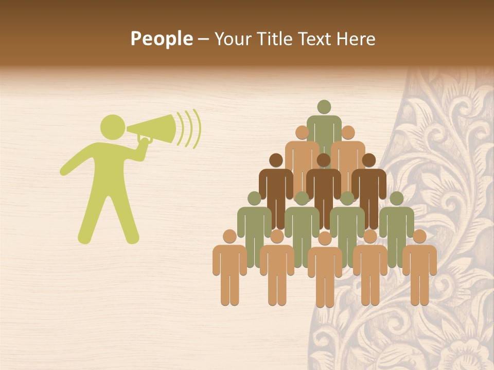 Antique Art Craft PowerPoint Template