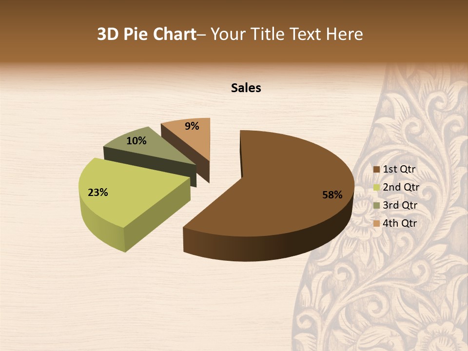 Antique Art Craft PowerPoint Template