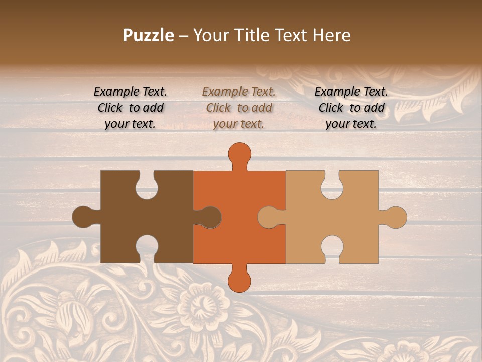 Carve Classical Timber PowerPoint Template