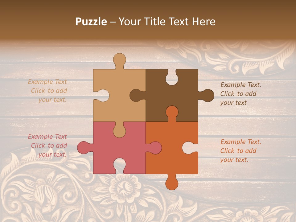 Carve Classical Timber PowerPoint Template