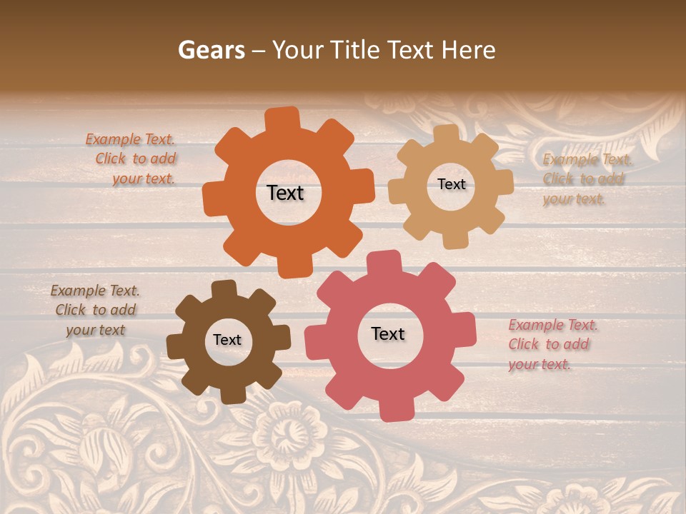 Carve Classical Timber PowerPoint Template