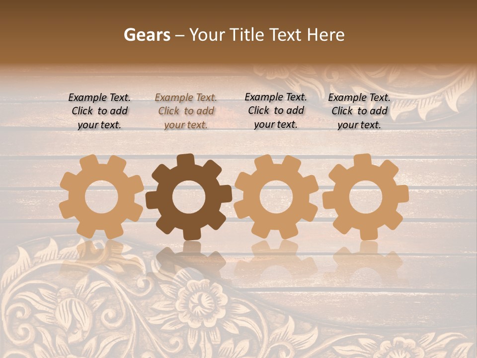 Carve Classical Timber PowerPoint Template