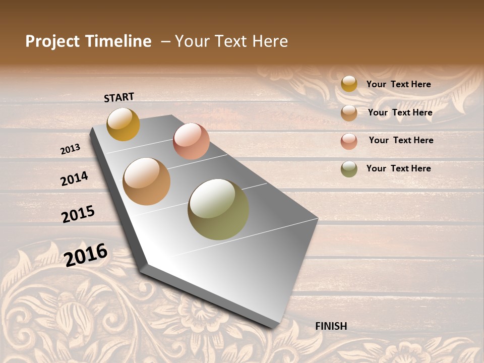 Carve Classical Timber PowerPoint Template