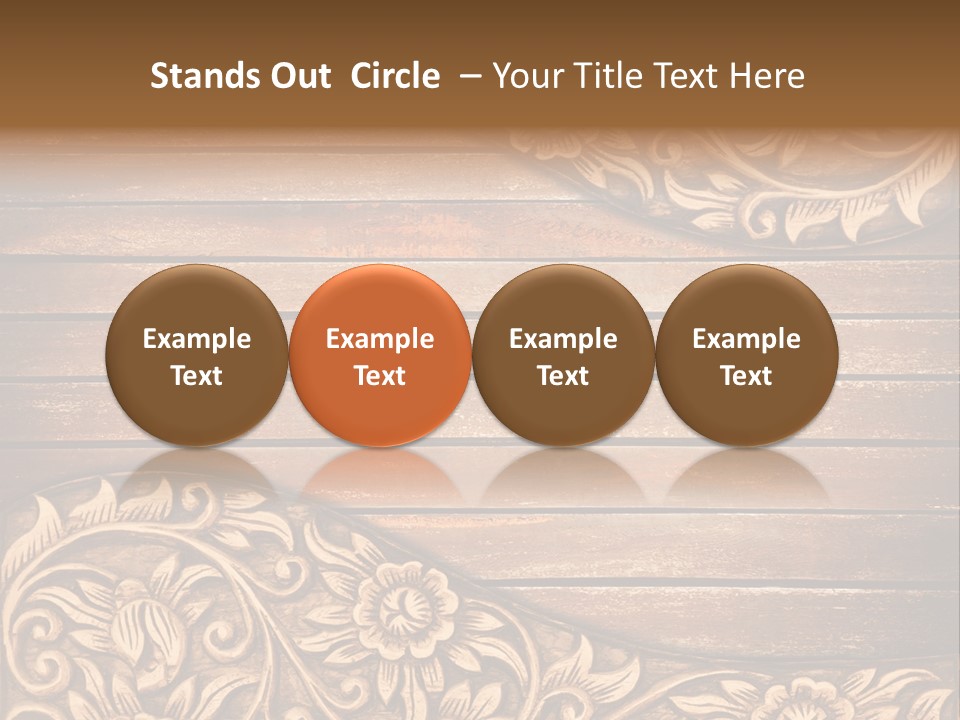 Carve Classical Timber PowerPoint Template