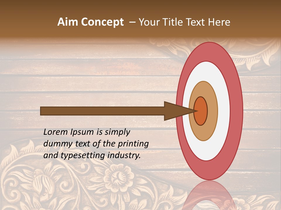 Carve Classical Timber PowerPoint Template