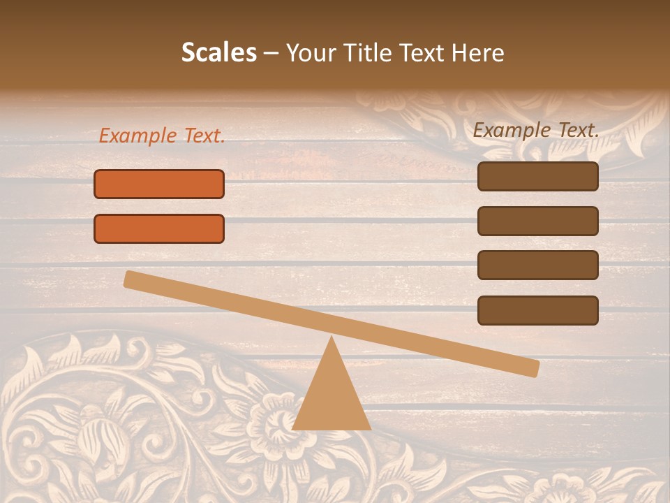 Carve Classical Timber PowerPoint Template