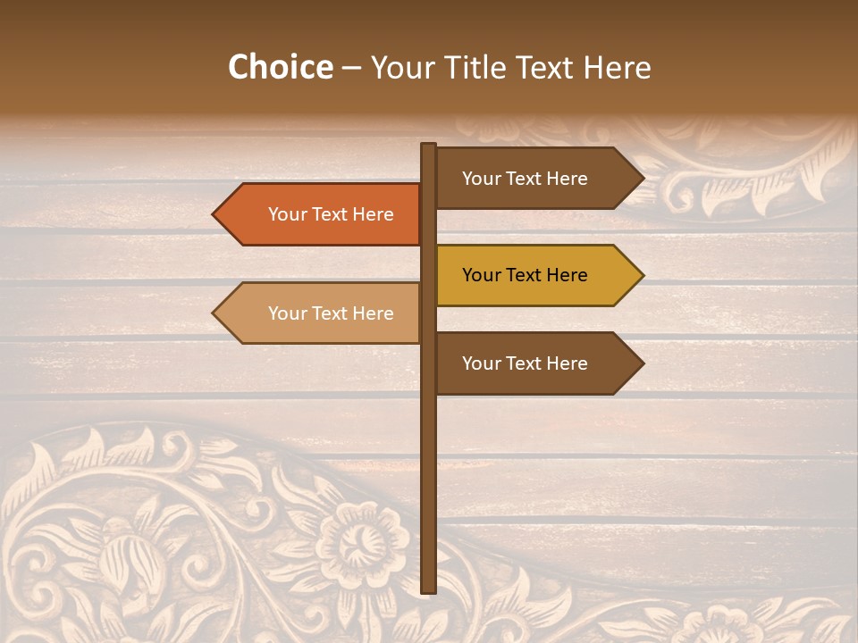 Carve Classical Timber PowerPoint Template