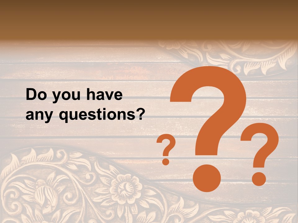 Carve Classical Timber PowerPoint Template