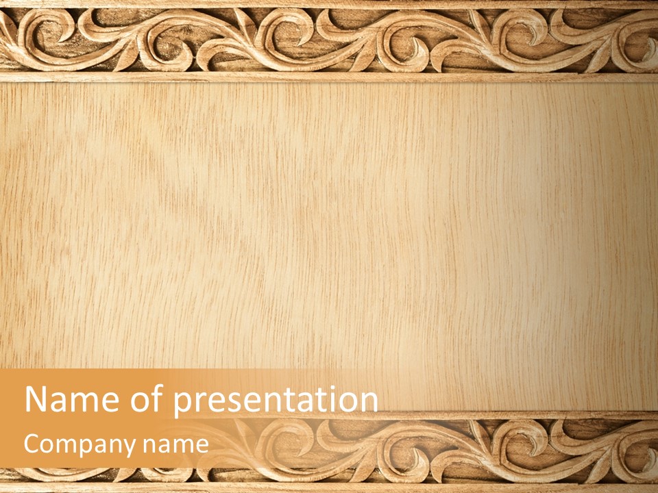 Background Antique Photo PowerPoint Template