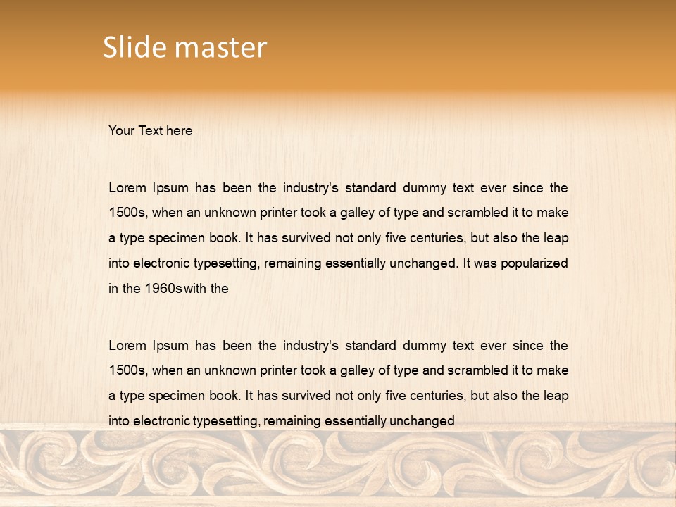 Background Antique Photo PowerPoint Template