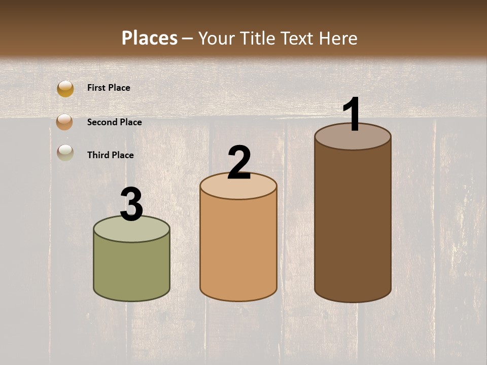 Design Wooden Board PowerPoint Template